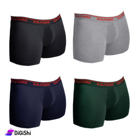 Solitaire Men's Cotton & Lycra Shorts - 3XL Colored