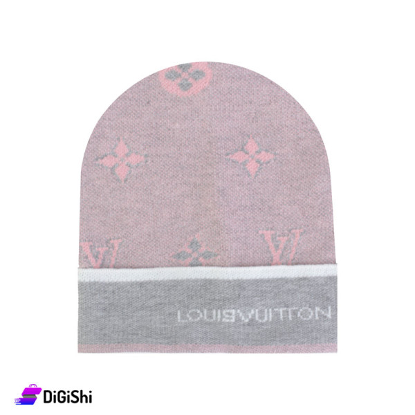 Louis Vuitton Logo Wool Hat - Gray
