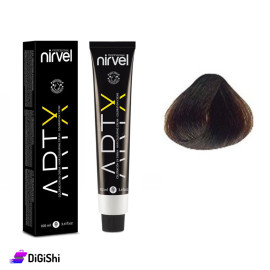 NIRVEL ArtX Hair Coloring Cream - كستنائي ذهبي متوسط 3-4