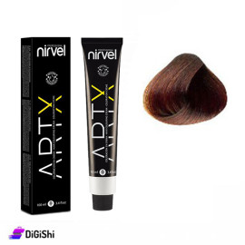 NIRVEL ArtX Hair Coloring Cream - Coppery Light Chestnut 5-4