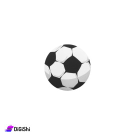 Pin-Back Button - Drawing Of A Foot Ball