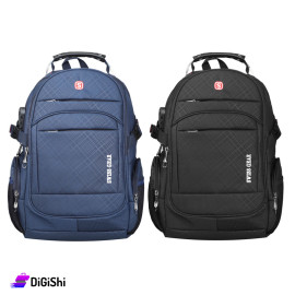 Swiss Gear Three Layer Laptop Backpack and Shoulder Bag