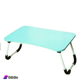 Foldable Laptop Table - Light Blue