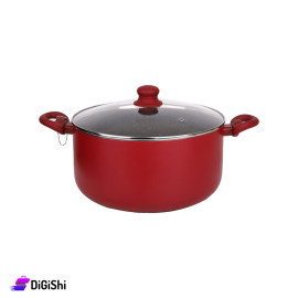 Chinese Granite Cooker Measuring 24 - Red