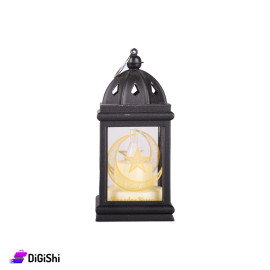 Luminous Box Ramadan Carem Lantern RM-002 - Black