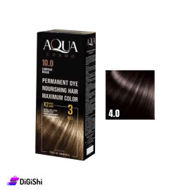 AQUA COSMO Permanent Hair Dye - Brown 4.0