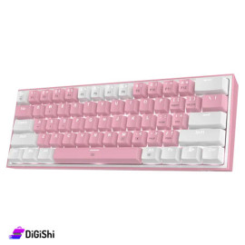 REDRAGON K617-RGB Wired Mechanical Keyboard - Pink