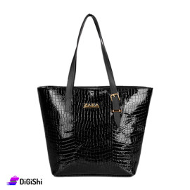 ZARA Women's Leather Bag - Black