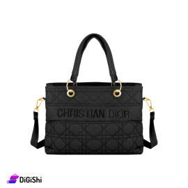 CHRIS TIAN DIOR Women's Leather Shoulder Bag - Black