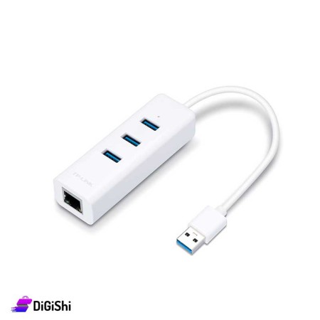 USB 3.0 3-Port Hub & Gigabit Ethernet Adapter
