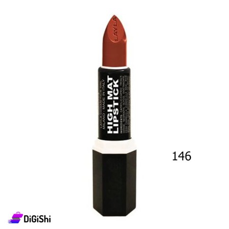 LAYLA HIGH MAT LIPSTIC  Brown Lipstick - 146