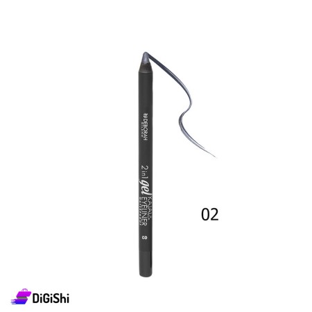 DEBORAH 2 In 1 Gel Kajal & Eyeliner Gray Eye Pencil