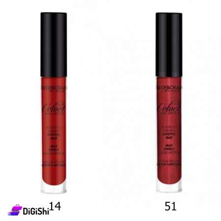 DEBORAH  FLUID VELVET MAT Red Lipstick - 14&51