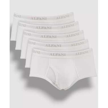 Alfani Mens White Bottom Briefs Underwear 5 Packs