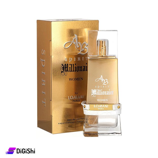Shop LOMANI AB Spirit Millionaire Gold Women's Perfume | DiGiShi