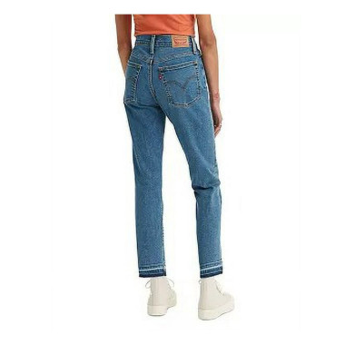 Levis TURNED ON ME Womens Wedgie Straight Crop Jeans 