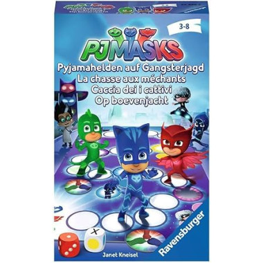Ravensburger PJ Masks Pyjama Heroes on Gangster Hunting - Travel Game 