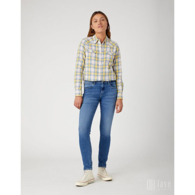 Wrangler Womens Multicolor Slim Regular Western shirt 