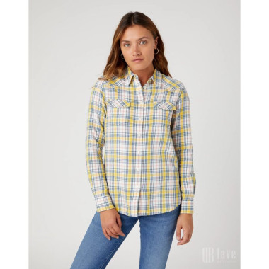 Wrangler Womens Multicolor Slim Regular Western shirt 