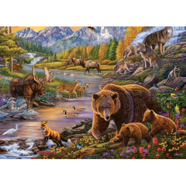 Ravensburger - Wilderness - 500 Piece Large Format Jigsaw Puzzle 