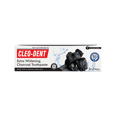 Cleo-Dent Extra Whiting Charcoal Toothpaste opd-2060 