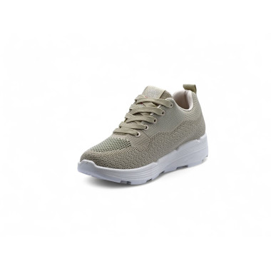 Enrico Coveri Womens Beige City Low Top Sneakers 