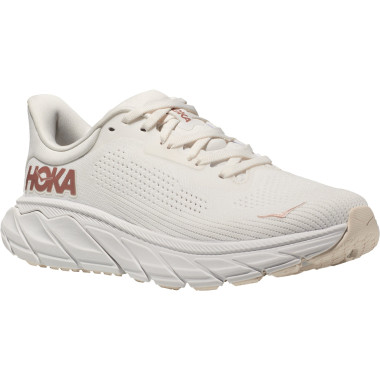Hoka Womens White Arahi 7 Sneakers 