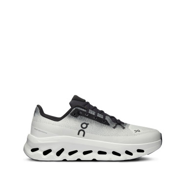 On Cloud Mens White & Black Cloudtilt Sneakers 