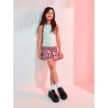Sinsay Girls Mylticolor Flared Mini Skirt 