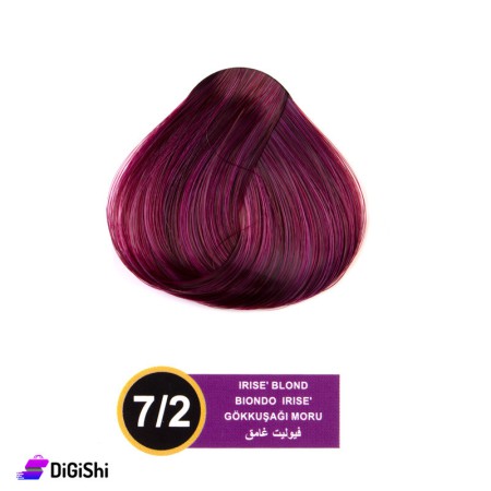 Shop Cap Color Hair Dye Violet Dark 7/2 | DiGiShi