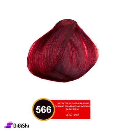 مجموعة صبغة شعر Cap Color أحمر نبيذي 566
