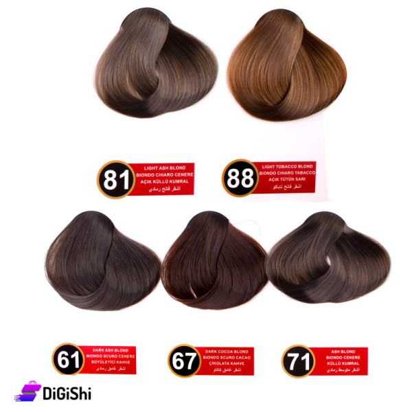 Shop Cap Color Hair Dye Kit Blonde | DiGiShi