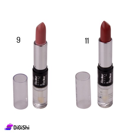 FlorMar 2 in 1 Lipstick and Gloss Degrees 9-11