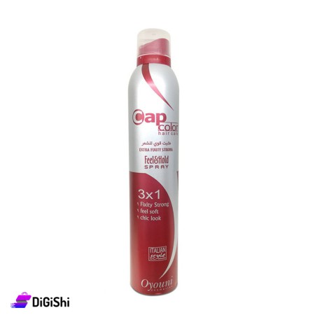 Cap Color Extra Fixity Strong Hair Spray 400ml