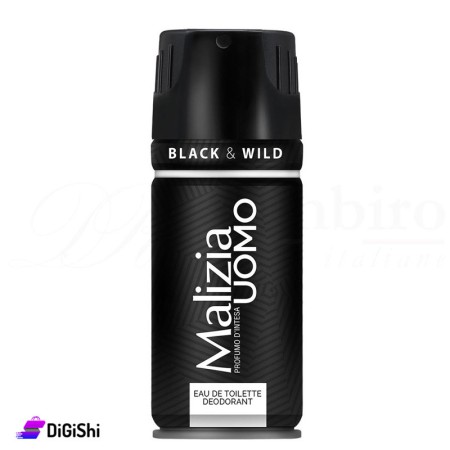 Malizia UOMO BLACK & WILD Men Deodorant