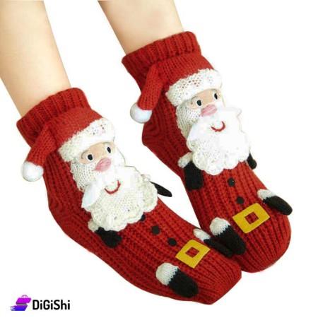 Santa Claus Wool Socks