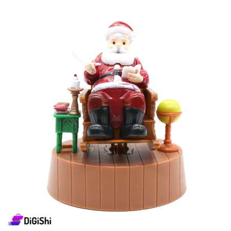 Santa Claus Wiggler Doll With A Chair