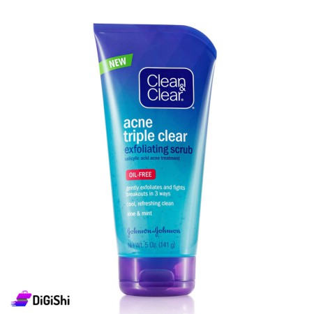 Clean & Clear Acne Triple Clear Daily Scrub