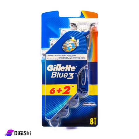 Gillette Blue3 Disposable Razors for Men
