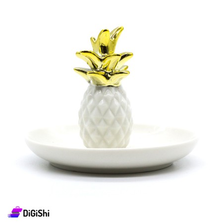 Porcelain Hospitality Small Dish - Pineapple