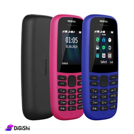 موبايل Nokia 105 4/4 MP 2 Sim (2019)