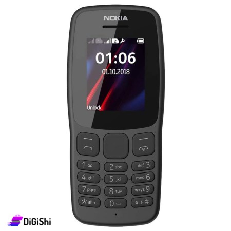 موبايل Nokia 106 4/4 MP 2 Sim (2018)