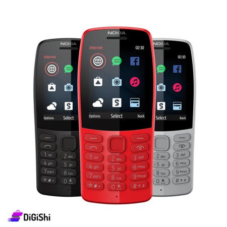 موبايل Nokia 210 16 MP 2 Sim (2019)