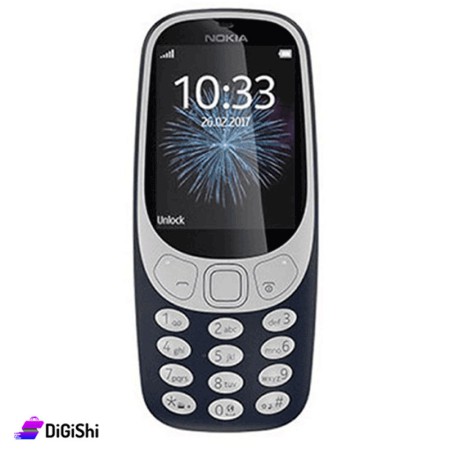 موبايل Nokia 3310 ذاكرة 16 غيغابايت شريحتين (2017)
