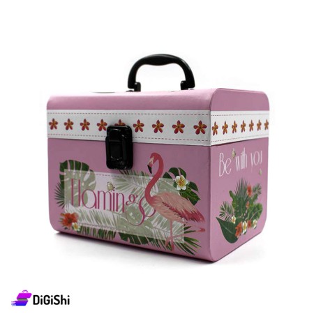 Flamingo Cardboard Gift Box - Large