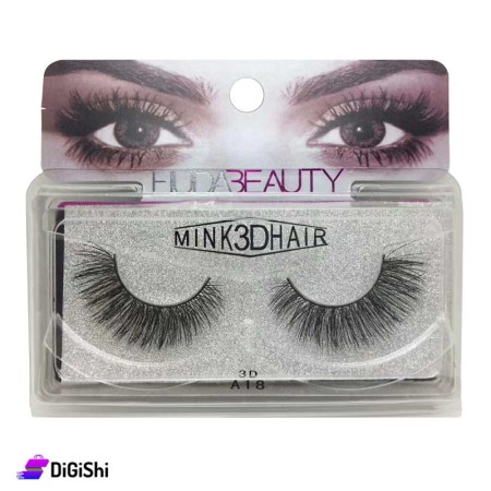 HUDA BEAUTY 3D Mink Hair Eyelashes - A18