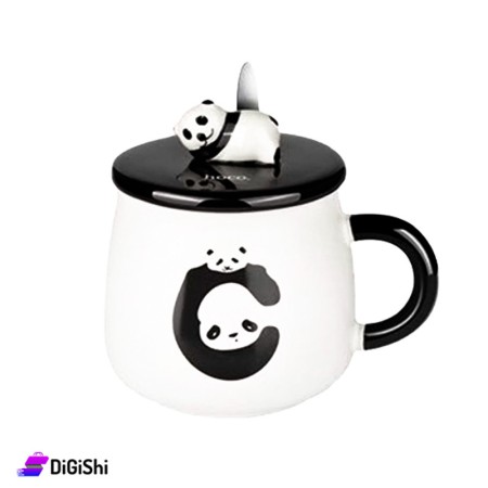 Cute Ceramic Cup Panda shape