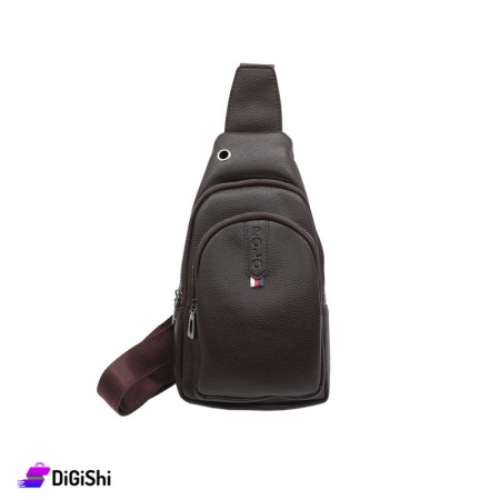 POLO Leather Backpack - Brown