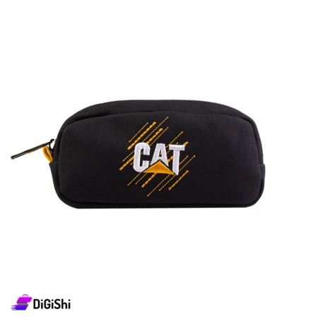 CAT Cloth Pencils Case - Black