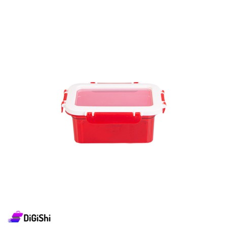 Rainbow Small Crystal Plastic Container 1917 - Red